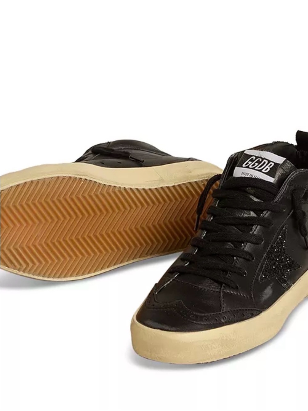 Golden Goose
Women's Glitter Star Mid Top Sneakers - Picture 8 of 9
